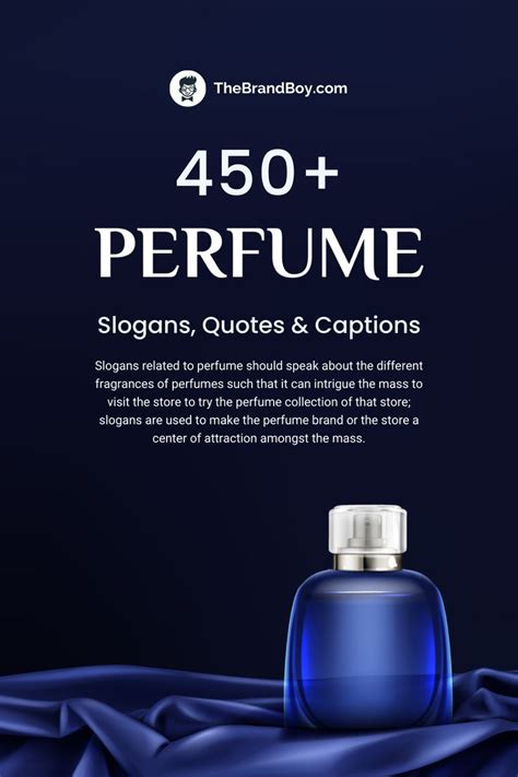 fragrance tagline.